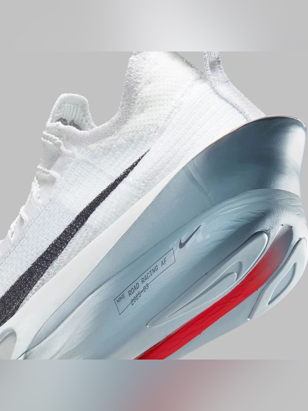 Nike Air Zoom Alphafly Next% 3 White Pure Platinum FD8315-102 Size 10 NEW - Picture 12 of 14